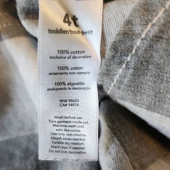 Carter's Black and White Checkered Kids Shirt - Picture 11 of 12